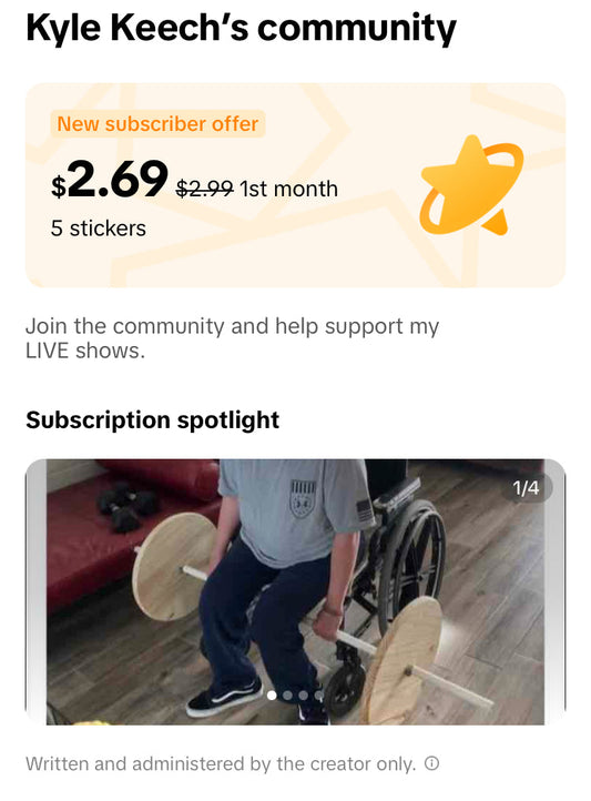 Exciting News: Support Us with New Subscriptions on LIVES!