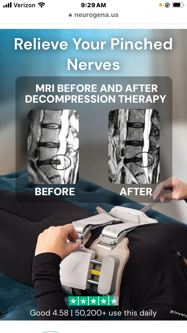 Neurogena MAX© Decompression Therapy Belt