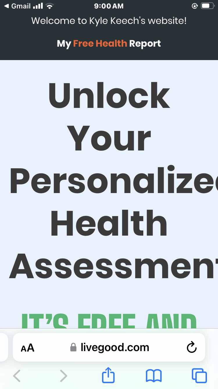 TAKE A STAB AT IT! 🩸 Discover Your Potential: Take the LiveGood Assessment Today!