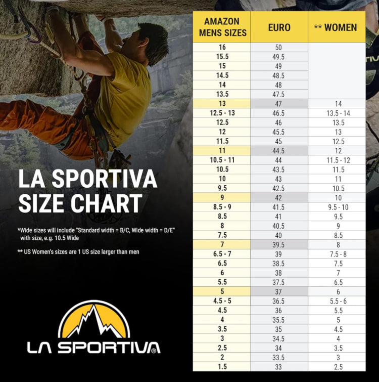 La Sportiva Mens Tarantulace Rock Climbing Shoes