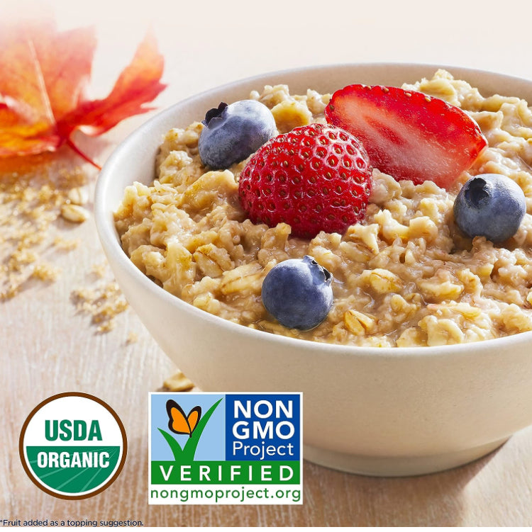 QUAKER Instant Oatmeal, USDA Organic, Non-GMO