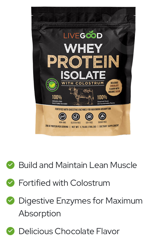 Whey Protein Isolate - With Colostrum