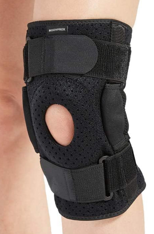 Hinged Knee Brace for Men and Women, Knee Support for Swollen ACL, Tendon, Ligament and Meniscus Injuries