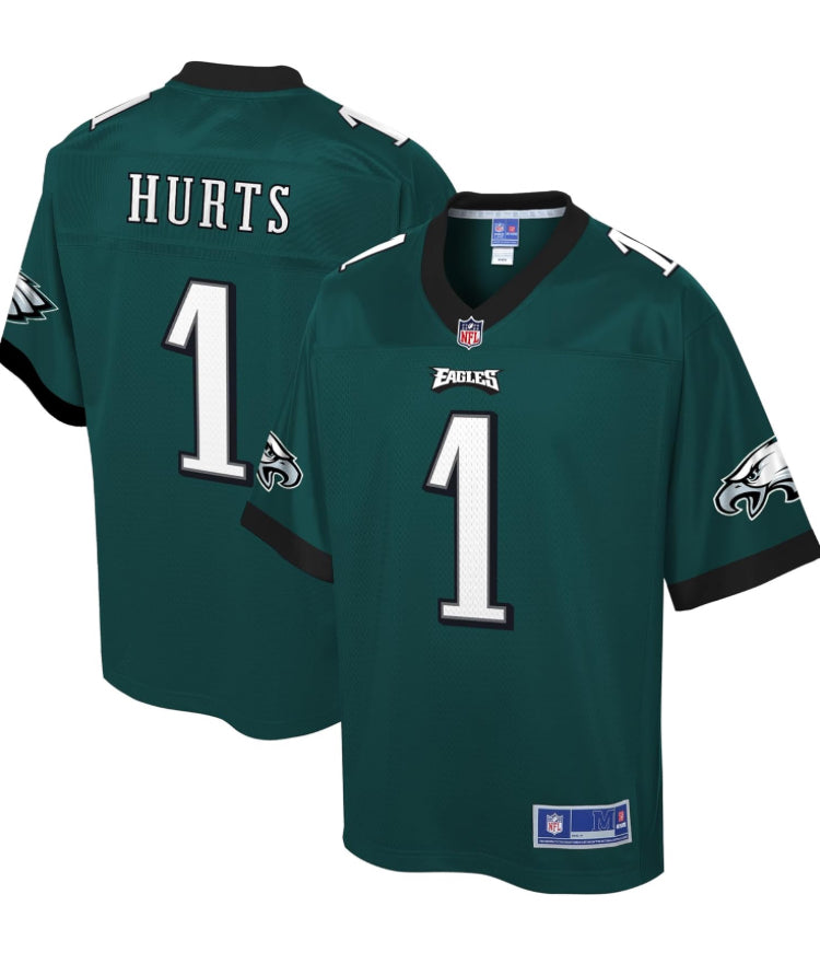 NFL PRO LINE Men's Jalen Hurts Midnight Green Philadelphia Eagles Replica Player Jersey