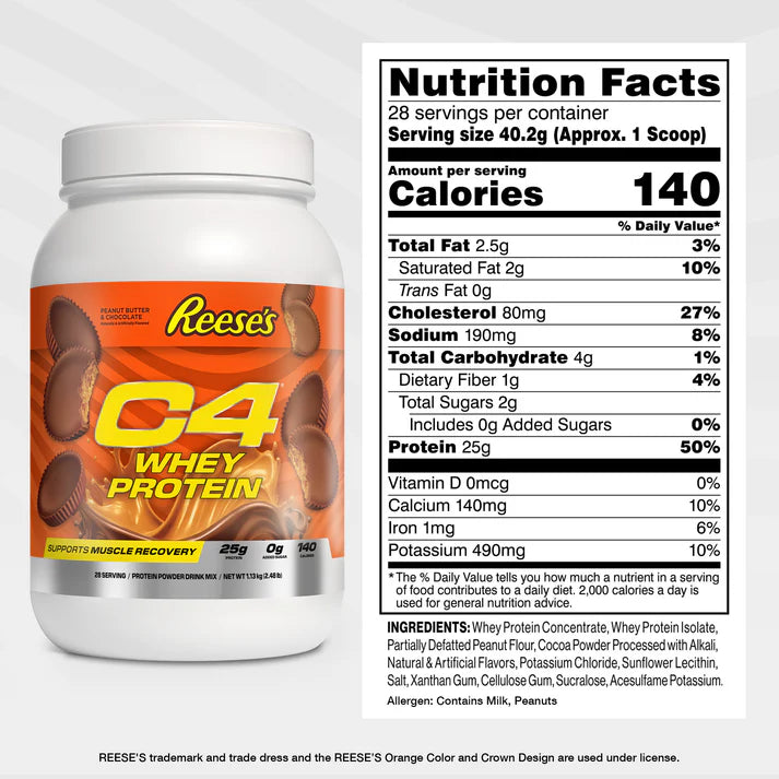 C4 Whey Protein Powder